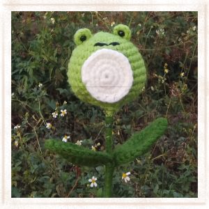 Frog Flower Crochet