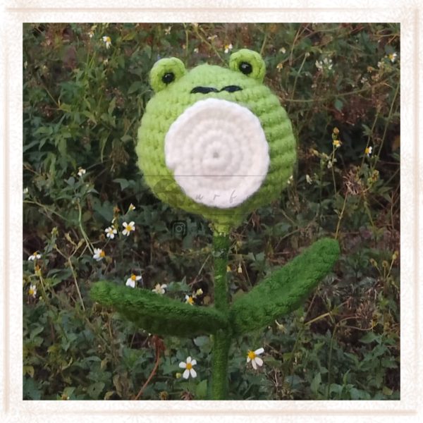 Frog Flower Crochet